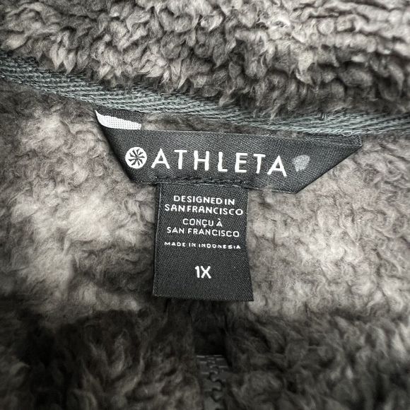 Athleta Tugga Vest Grey Black Women's Size 1X NEW NWT - Picture 5 of 9
